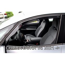 CUPRA BORN 5D 2021+  ΣΕΤ ΑΝΕΜΟΘΡΑΥΣΤΕΣ ΑΥΤΟΚΙΝΗΤΟΥ ΑΠΟ ΕΥΚΑΜΠΤΟ ΦΙΜΕ ΠΛΑΣΤΙΚΟ HEKO - 4 ΤΕΜ.