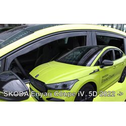 SKODA ENYAQ COUPE 5D 2022+​ ΣΕΤ ΑΝΕΜΟΘΡΑΥΣΤΕΣ ΑΥΤΟΚΙΝΗΤΟΥ ΑΠΟ ΕΥΚΑΜΠΤΟ ΦΙΜΕ ΠΛΑΣΤΙΚΟ HEKO - 4 ΤΕΜ.