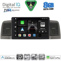 DIGITAL IQ BXK 20712GR_CPAA (9inc) MULTIMEDIA TABLET for TOYOTA COROLLA mod. 2001-2006 (GREY)