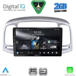 DIGITAL IQ RSD 1249SL_CPA (9inc) MULTIMEDIA TABLET for HYUNDAI ACCENT mod. 2005-2012 (SILVER)