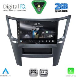 DIGITAL IQ RSD 1667_CPA (9inc) MULTIMEDIA TABLET for SUBARU LEGACY – OUTBACK mod. 2009-2014