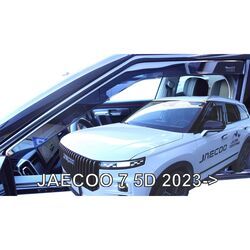 ΑΝΕΜΟΘΡΑΥΣΤΕΣ ΓΙΑ JAECOO 7 5D 2023+ ΖΕΥΓΑΡΙ ΑΠΟ ΕΥΚΑΜΠΤΟ ΦΙΜΕ ΠΛΑΣΤΙΚΟ HEKO - 2 ΤΕΜ.
