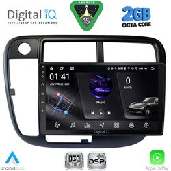 DIGITAL IQ RSF 4186_CPA CLIMA (9inc) MULTIMEDIA TABLET for HONDA CIVIC mod. 1995-2001