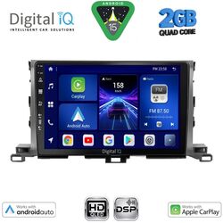 DIGITAL IQ BXC 3700_CPAA (10inc) MULTIMEDIA TABLET for TOYOTA HIGHLANDER mod. 2014-2019