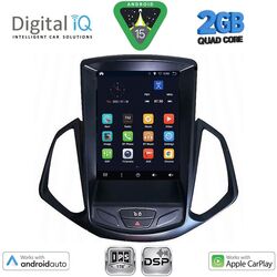 DIGITAL IQ BXC 3966_CPAA TESLA STYLE  for FORD ECOSPORT mod. 2012-2018