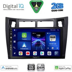 DIGITAL IQ BXC 3736BL_CPAA (9inc) MULTIMEDIA TABLET for TOYOTA YARIS mod. 2006-2011 (BLACK)