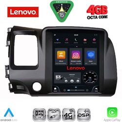 LENOVO SSX 9988_CPA TESLA STYLE for HONDA CIVIC 4D mod. 2006-2012