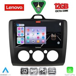 LENOVO SSZ 12156BL_CPA A/C (9inc) MULTIMEDIA TABLET for FORD FOCUS mod. 2005-2012 (BLACK)