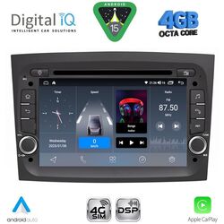 DIGITAL IQ BLG 438_CPA (7" DECK) MULTIMEDIA SYSTEM for FIAT DOBLO mod. 2015-2022