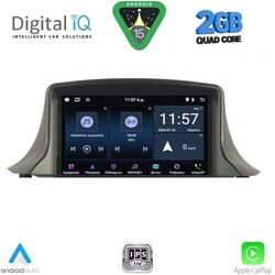DIGITAL IQ MSD 045_CPA (7" DECK) MULTIMEDIA SYSTEM for RENAULT MEGANE III mod. 2008-2015