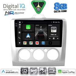 DIGITAL IQ BXK 20156SL_CPAA A/C (9inc) MULTIMEDIA TABLET for FORD FOCUS mod. 2005-2012 (SILVER)