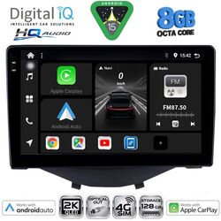 DIGITAL IQ BXK 20715_CPAA CLIMA-A/C (9inc) MULTIMEDIA TABLET for CITROEN C1-PEUGEOT 108-TOYOTA AYGO mod. 2014-2022