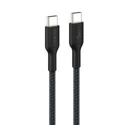 BELKIN CAB025hq1MBK USB-C TO USB-C BRAIDED CABLE 240W 1M BLACK