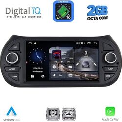 DIGITAL IQ BLE 392_CPA (7" DECK) MULTIMEDIA SYSTEM for CT NEMO – FT FIORINO-QUBO – PG BIPPER mod. 2008-2018
