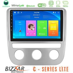 Bizzar C Series Lite 4Core Android14 2+32GB  VW Scirocco 2008-2014 Navigation Multimedia Tablet 9