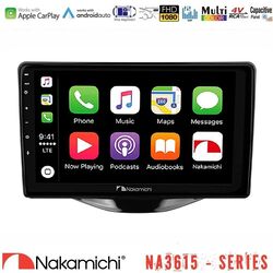 Nakamichi NA3615 Series Με Wireless Carplay & Android Auto Toyota Aygo | Citroen C1 | Peugeot 108 Media Station Tablet 9