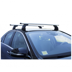 Μπάρες Οροφής Αυτοκινήτου Fabbri Αλουμινίου Ασημί 120 cm SET (6501002//6501201/6501347)