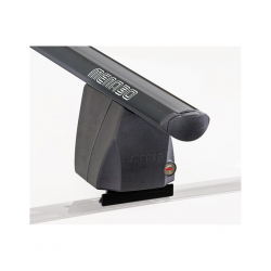 Μπάρες Οροφής Αυτοκινήτου Menabo Delta Αλουμινίου Μαύρες 123 cm SET (203.1250 - dlfix206)