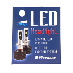 Φώτα Αυτοκινήτου Led Phonocar για Λάμπες H4 6K Κωδ. 07.504