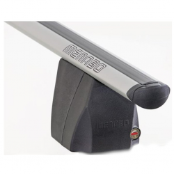 Μπάρες Οροφής Menabo Delta Αλουμινίου Ασημί 141cm Large (203.1253) 2τμχ - Χωρίς το Ειδικό Κιτ-Πόδι